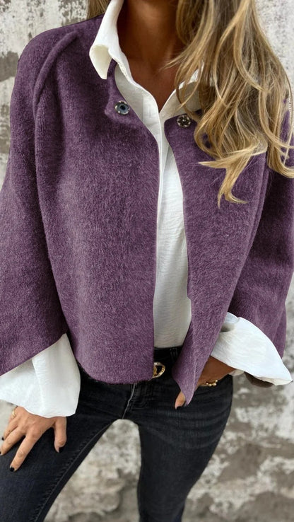 Batwing  Cardigan  Long Sleeve Coat