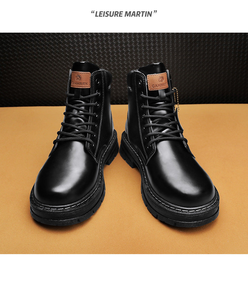 Men's Leather Vintage Boots