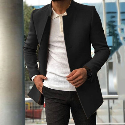 Men's Slim Coat - Single-breasted