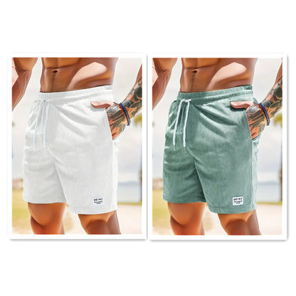 Lace-up Drawstring Shorts