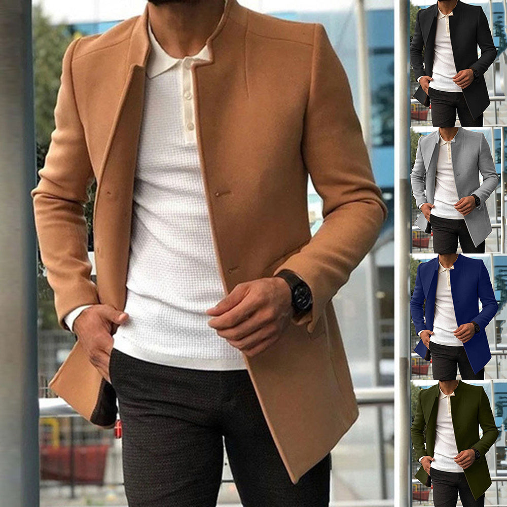 Men's Slim Coat - Single-breasted