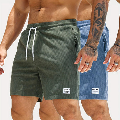 Lace-up Drawstring Shorts